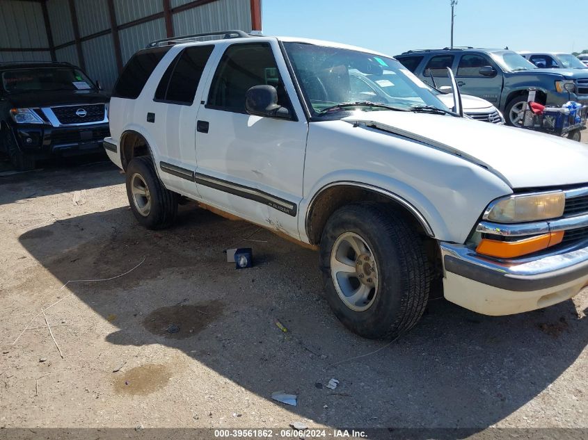1998 Chevrolet Blazer Ls VIN: 1GNCS13W7W2223377 Lot: 39561862
