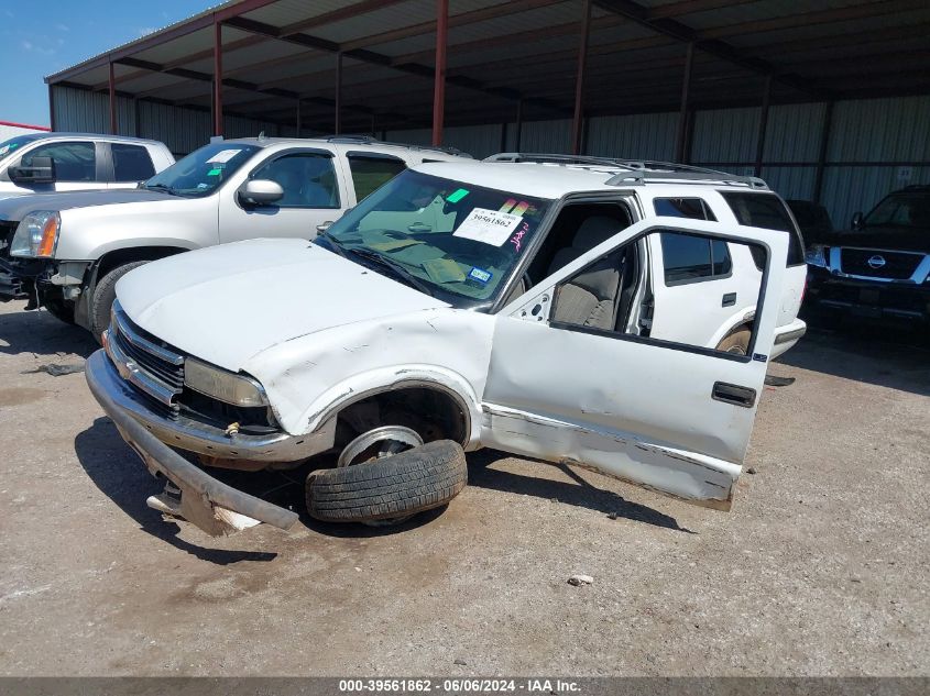 1998 Chevrolet Blazer Ls VIN: 1GNCS13W7W2223377 Lot: 39561862