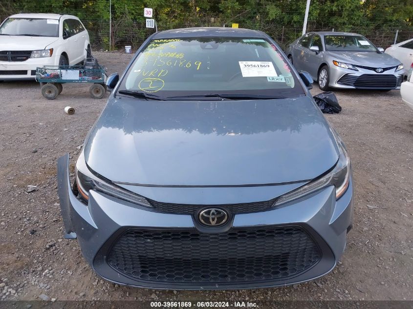 2022 Toyota Corolla Le VIN: 5YFEPMAEXNP273723 Lot: 39561869