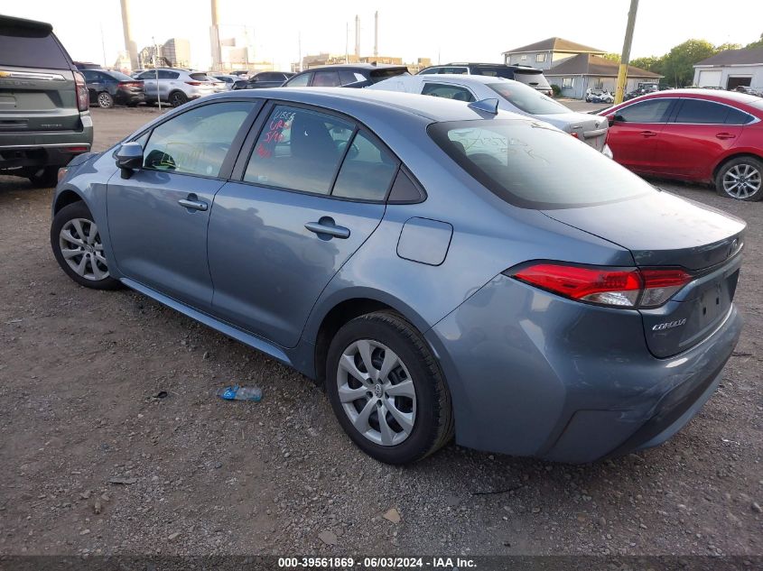 2022 Toyota Corolla Le VIN: 5YFEPMAEXNP273723 Lot: 39561869