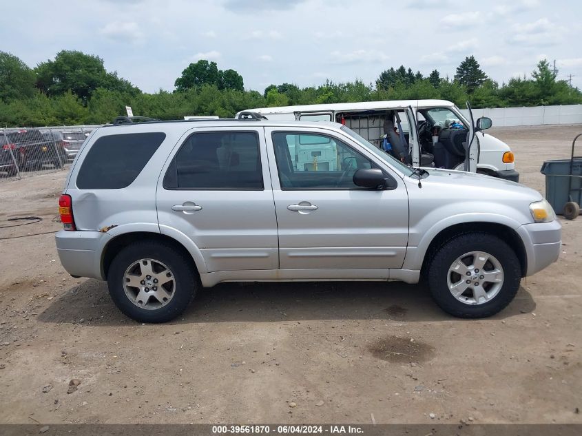 2005 Ford Escape Limited VIN: 1FMCU94185KA45834 Lot: 39561870