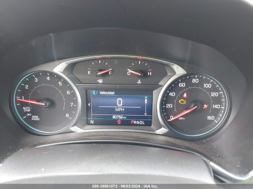 2019 Chevrolet Equinox Lt VIN: 2GNAXKEV7K6185780 Lot: 39561872