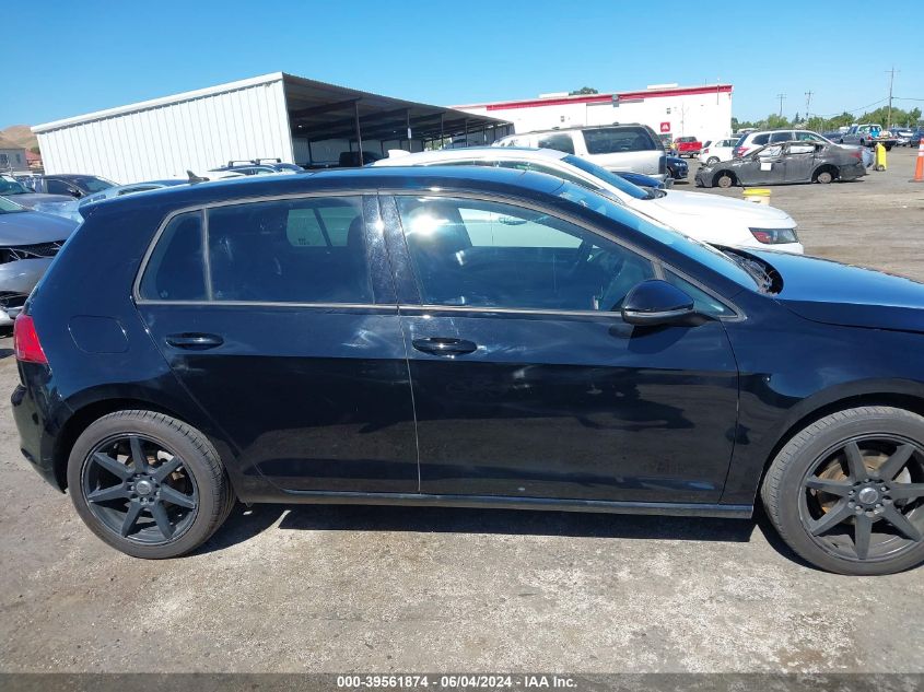 2015 Volkswagen Golf Tdi Se 4-Door VIN: 3VWRA7AU5FM094815 Lot: 39561874