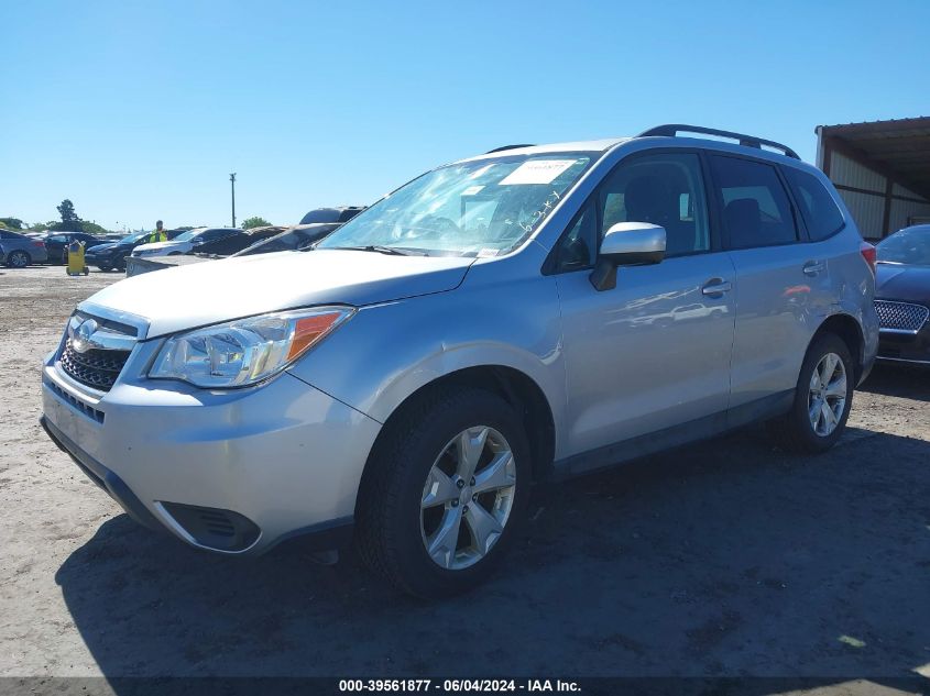 2015 Subaru Forester 2.5I Premium VIN: JF2SJAFC5FH590379 Lot: 39561877