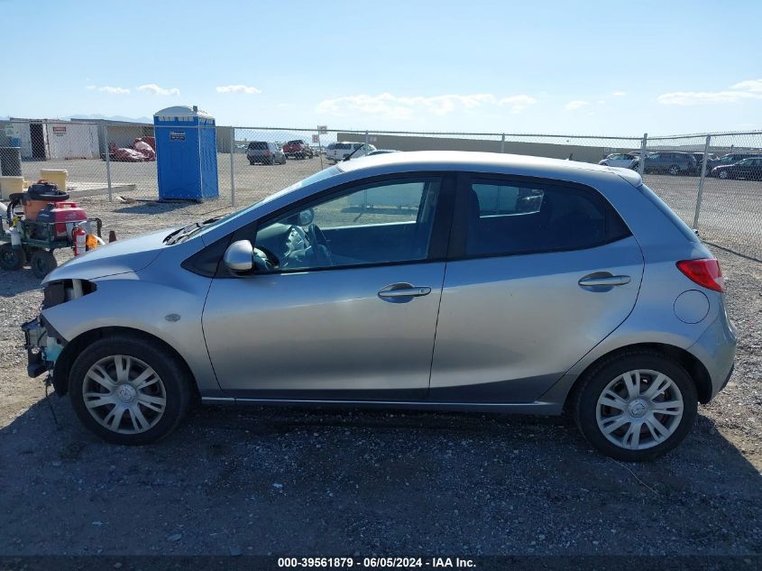 2011 Mazda Mazda2 Sport VIN: JM1DE1HZ3B0125458 Lot: 39561879