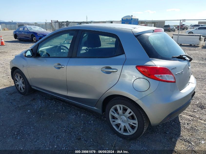 2011 Mazda Mazda2 Sport VIN: JM1DE1HZ3B0125458 Lot: 39561879