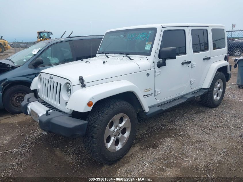 2014 Jeep Wrangler Unlimited Sahara VIN: 1C4BJWEG8EL201746 Lot: 39561884