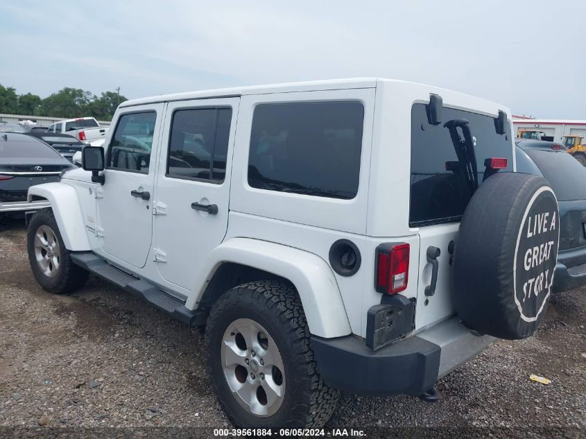 1C4BJWEG8EL201746 2014 Jeep Wrangler Unlimited Sahara