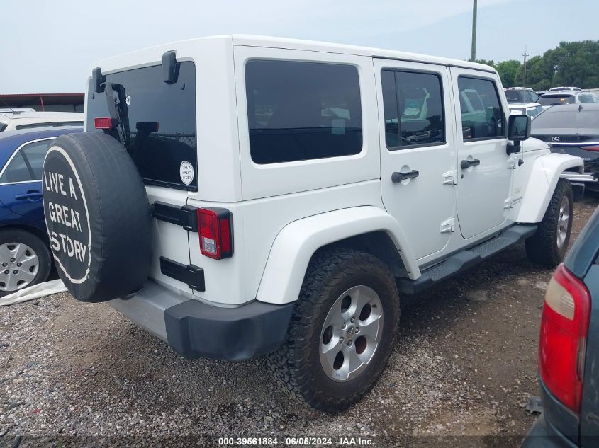 2014 Jeep Wrangler Unlimited Sahara VIN: 1C4BJWEG8EL201746 Lot: 39561884