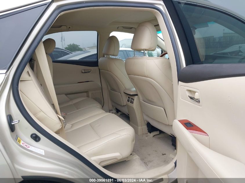 2011 Lexus Rx 350 VIN: 2T2BK1BA5BC083850 Lot: 39561891