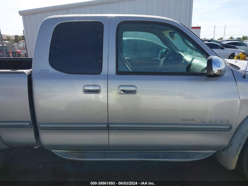 2002 Toyota Tundra Sr5 V8 VIN: 5TBRT34152S224151 Lot: 39561893