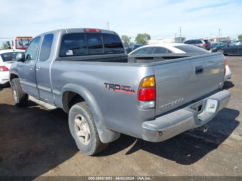 2002 Toyota Tundra Sr5 V8 VIN: 5TBRT34152S224151 Lot: 39561893