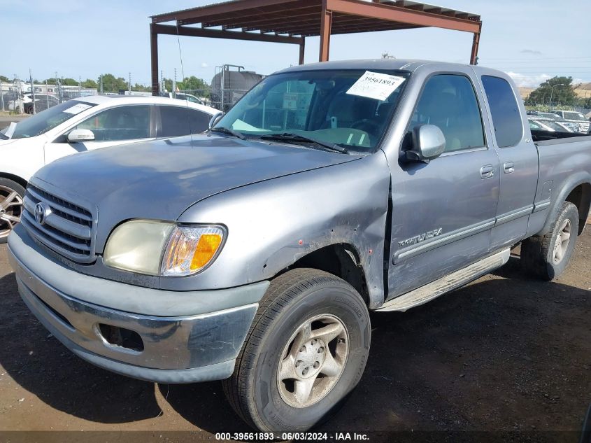 2002 Toyota Tundra Sr5 V8 VIN: 5TBRT34152S224151 Lot: 39561893