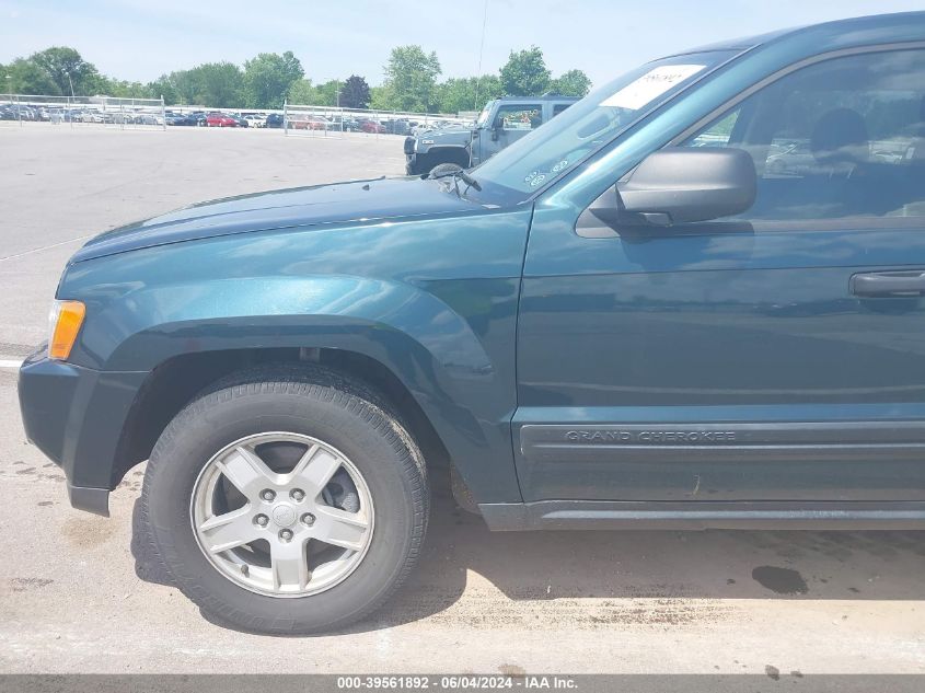 2005 Jeep Grand Cherokee Laredo VIN: 1J4GR48K45C652167 Lot: 39561892