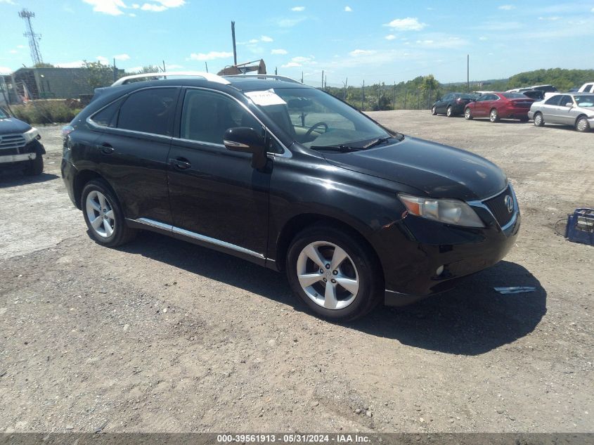 2010 Lexus Rx 350 VIN: 2T2BK1BA2AC070245 Lot: 39561913