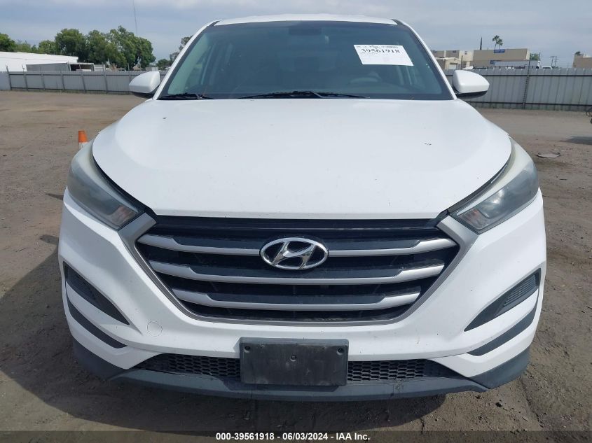 2018 Hyundai Tucson Se VIN: KM8J23A41JU755911 Lot: 39561918