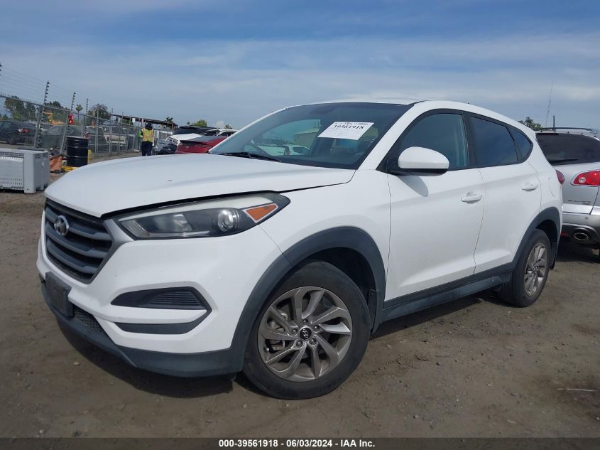2018 Hyundai Tucson Se VIN: KM8J23A41JU755911 Lot: 39561918