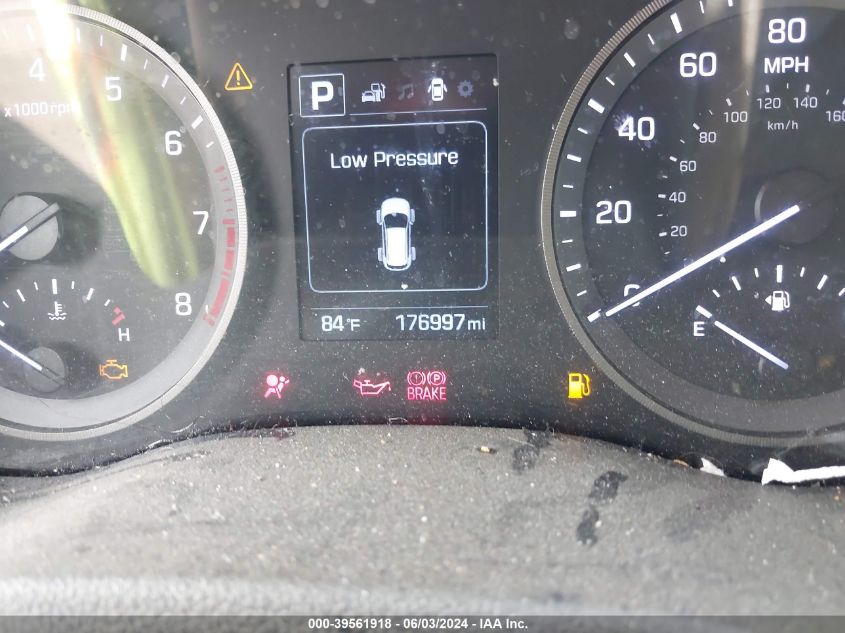 2018 Hyundai Tucson Se VIN: KM8J23A41JU755911 Lot: 39561918