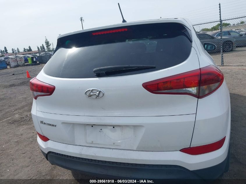 2018 Hyundai Tucson Se VIN: KM8J23A41JU755911 Lot: 39561918