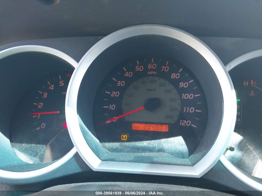 2010 Toyota Tacoma Base V6 VIN: 3TMMU4FNXAM021873 Lot: 39561939