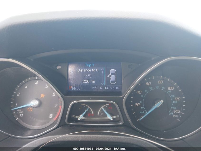 2013 Ford Focus Se VIN: 1FADP3F24DL232859 Lot: 39561964