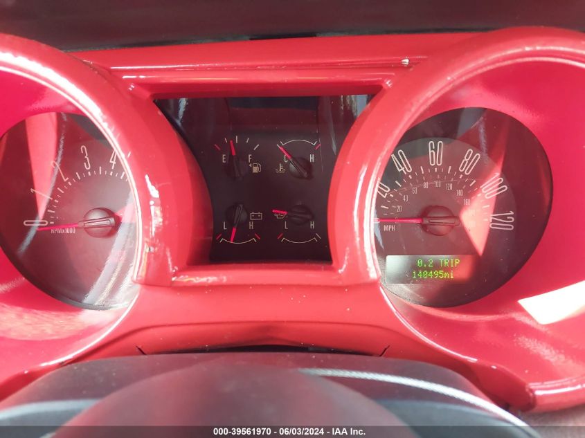 2007 Ford Mustang V6 Deluxe/V6 Premium VIN: 1ZVFT80N975284184 Lot: 39561970