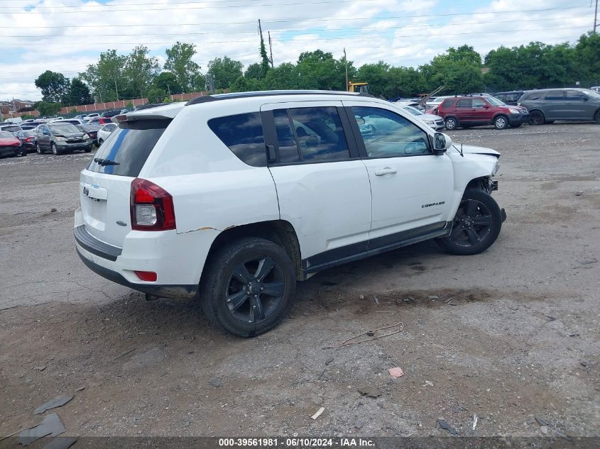 2014 Jeep Compass Latitude VIN: 1C4NJDEB7ED792698 Lot: 39561981