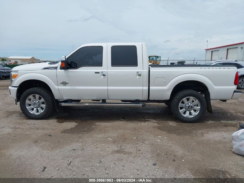 2014 Ford F-250 Lariat VIN: 1FT7W2BT8EEA47660 Lot: 39561983