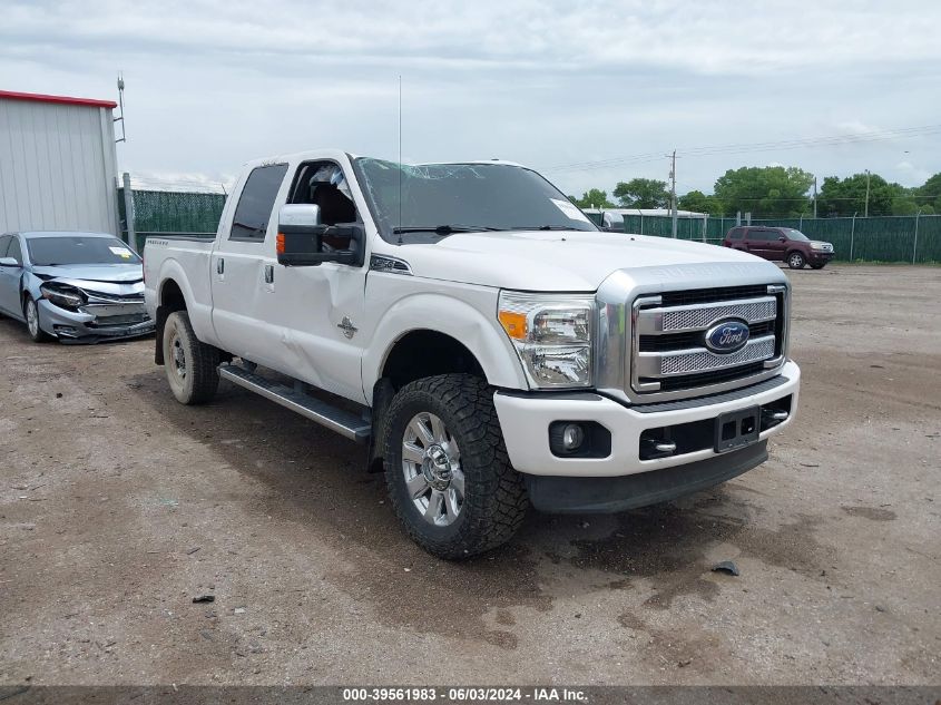 2014 Ford F-250 Lariat VIN: 1FT7W2BT8EEA47660 Lot: 39561983