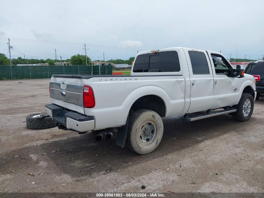 2014 Ford F-250 Lariat VIN: 1FT7W2BT8EEA47660 Lot: 39561983