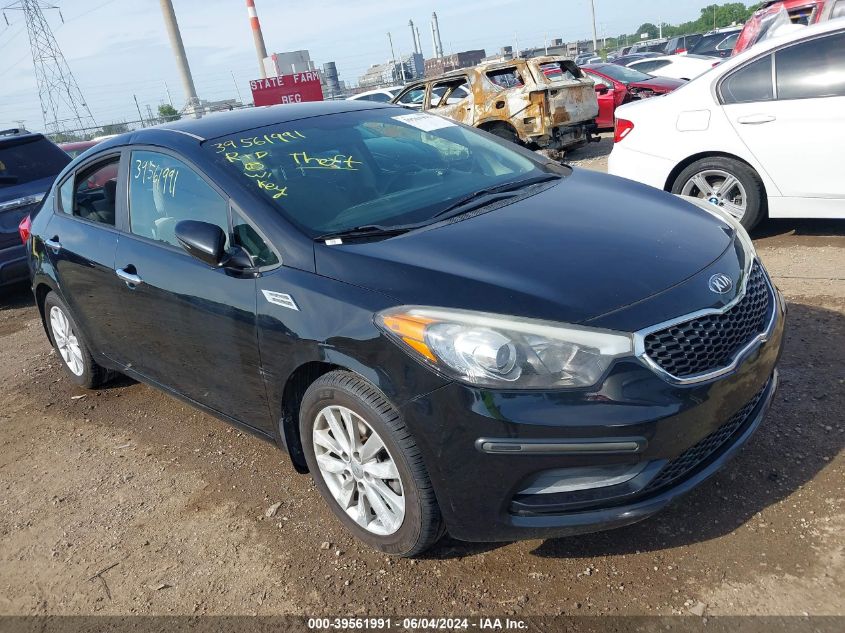 2014 Kia Forte Lx VIN: KNAFX4A60E5196576 Lot: 39561991