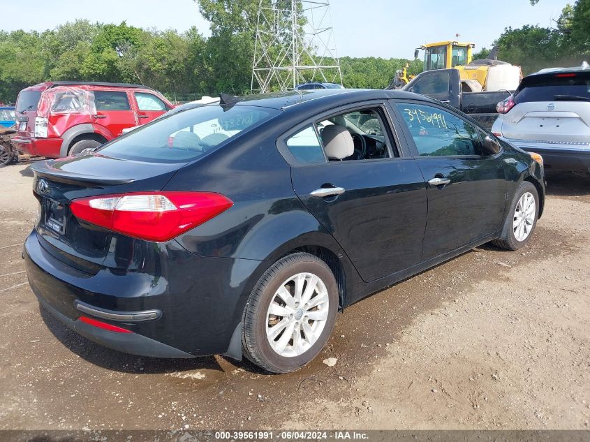 2014 Kia Forte Lx VIN: KNAFX4A60E5196576 Lot: 39561991