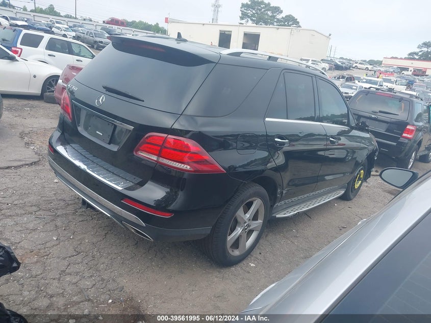 2016 Mercedes-Benz Gle 350 VIN: 4JGDA5JB3GA765134 Lot: 39561995