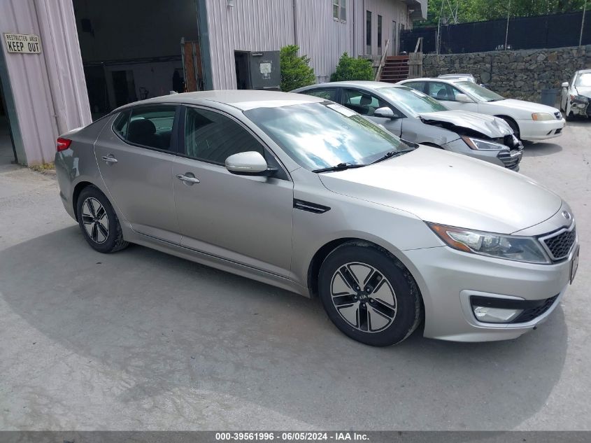 2011 Kia Optima Hybrid Ex VIN: KNAGM4AD8B5008202 Lot: 39561996