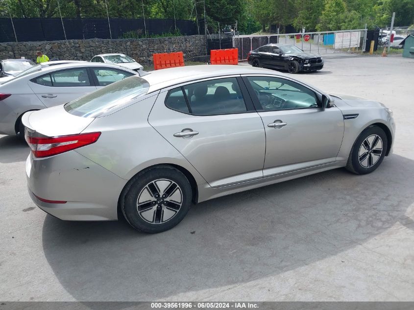 2011 Kia Optima Hybrid Ex VIN: KNAGM4AD8B5008202 Lot: 39561996