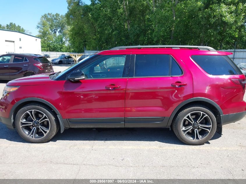 2015 Ford Explorer Sport VIN: 1FM5K8GT9FGA45044 Lot: 39561997