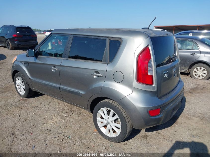 2013 Kia Soul + VIN: KNDJT2A68D7556144 Lot: 39561999