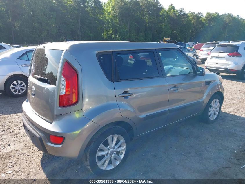 2013 Kia Soul + VIN: KNDJT2A68D7556144 Lot: 39561999