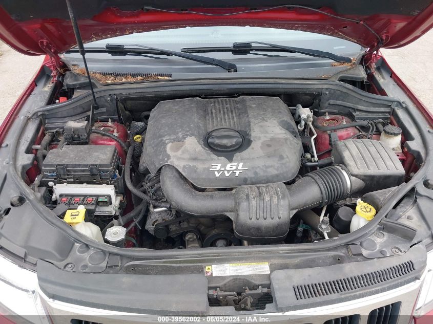 2012 Jeep Grand Cherokee Laredo VIN: 1C4RJFAG0CC274594 Lot: 39562002