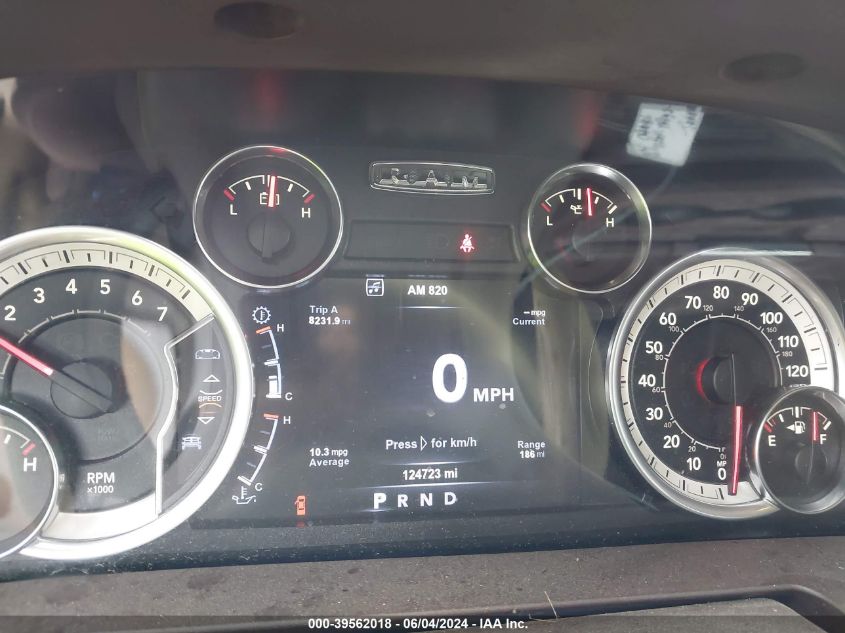 2017 Ram 1500 Lone Star 4X2 5'7 Box VIN: 1C6RR6LT9HS561424 Lot: 39562018