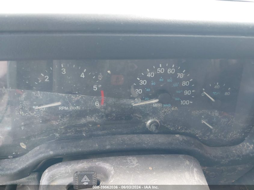 1997 Jeep Wrangler Sport VIN: 1J4FY19S0VP433324 Lot: 39562036