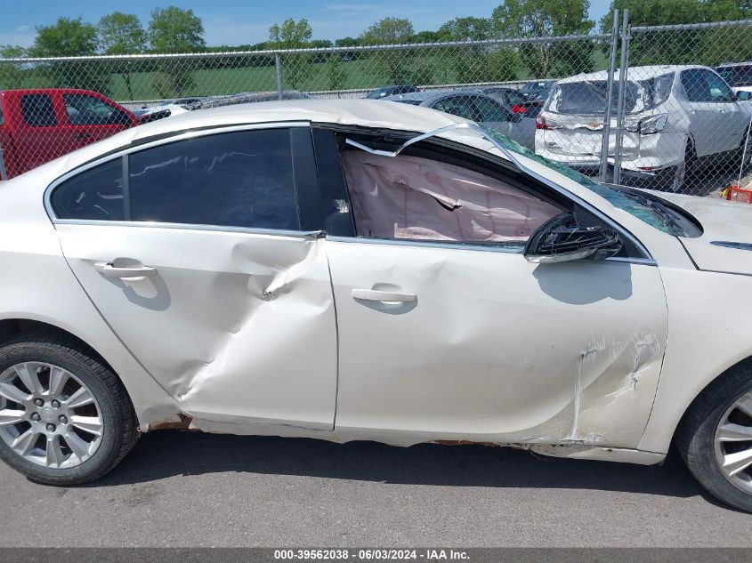 2012 Buick Regal VIN: 2G4GR5ER2C9187708 Lot: 39562038