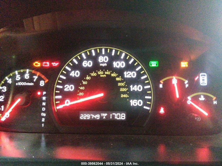 2004 Honda Accord 2.4 Lx VIN: 1HGCM56324A178364 Lot: 39562044