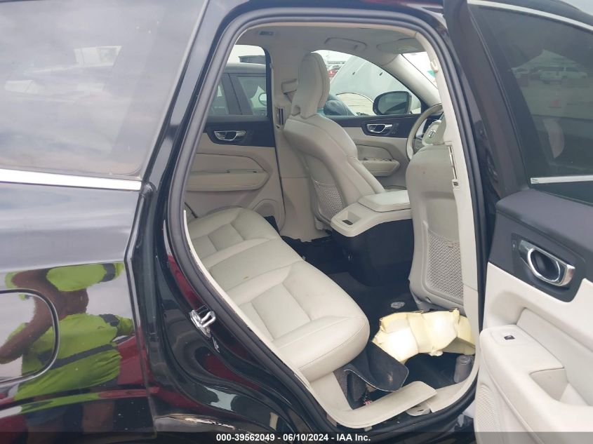 2020 Volvo Xc60 T6 Momentum VIN: YV4A22RK1L1410476 Lot: 39562049