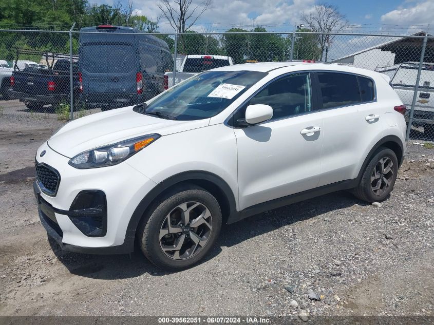 2020 Kia Sportage Lx VIN: KNDPM3AC9L7719840 Lot: 39562051