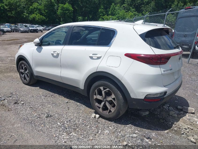 2020 Kia Sportage Lx VIN: KNDPM3AC9L7719840 Lot: 39562051