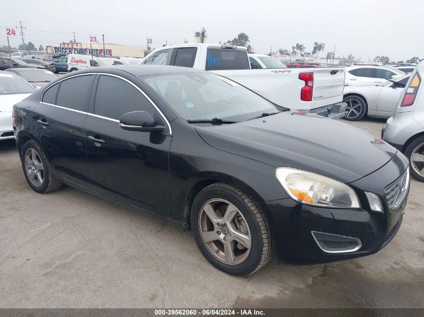 2013 Volvo S60 T5/T5 Platinum/T5 Premier/T5 Premier Plus VIN: YV1612FS0D1223936 Lot: 39562060