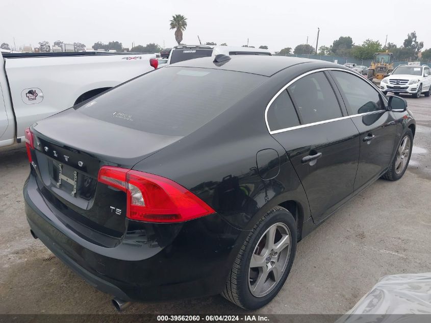 2013 Volvo S60 T5/T5 Platinum/T5 Premier/T5 Premier Plus VIN: YV1612FS0D1223936 Lot: 39562060