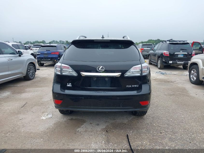 2012 Lexus Rx 350 VIN: JTJZK1BA4C2413364 Lot: 39562081