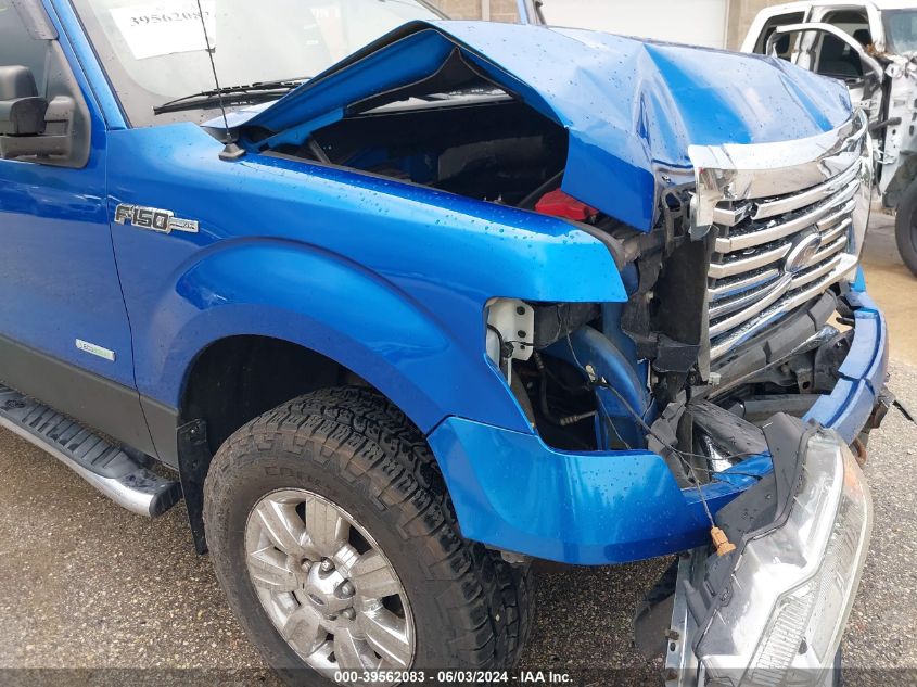 2012 Ford F-150 Xlt VIN: 1FTFX1ET3CFA11722 Lot: 39562083